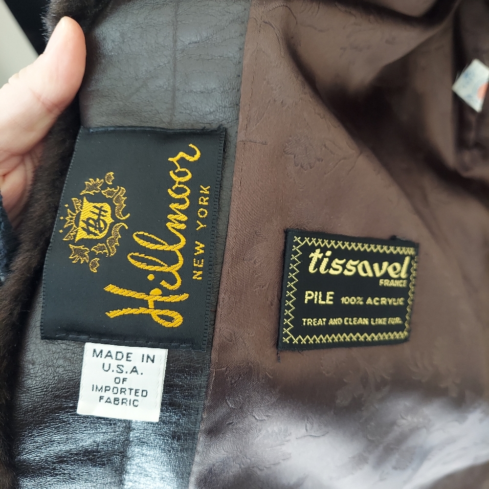 Vintage Union Made Faux Fur Coat - image 4